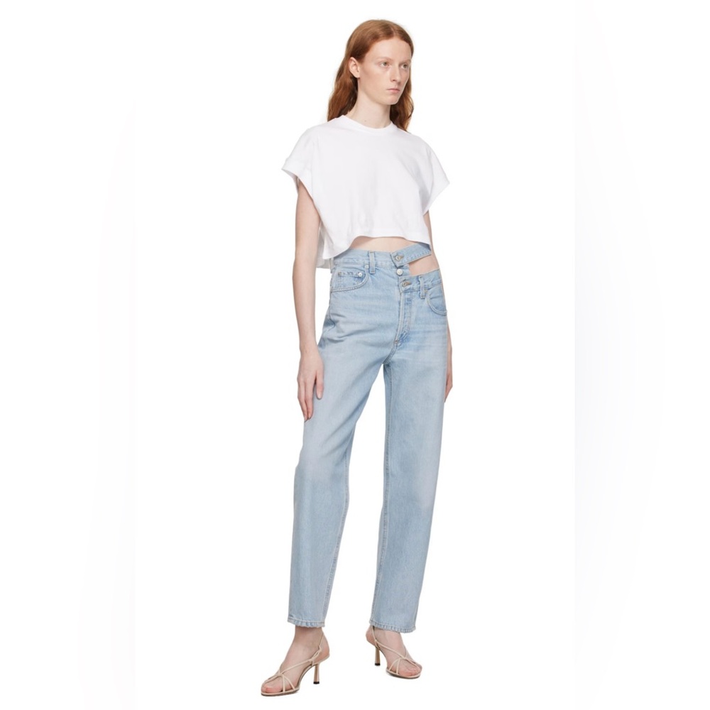 AGOLDE - Broken Waistband Jean in Sideline
